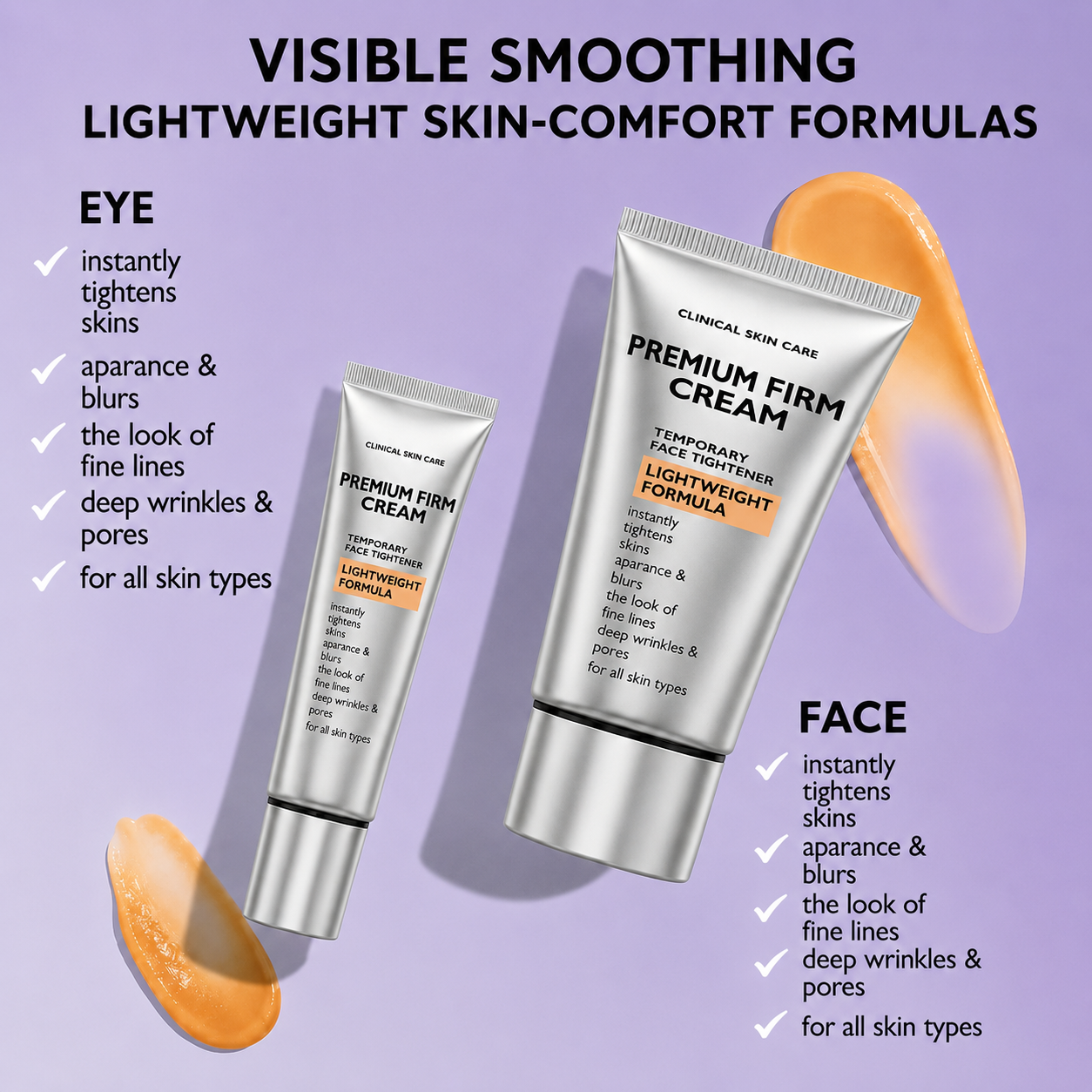 Final 3 Hours: 60%🔥 Instant Easy Wear Face Tightener-Wear Formula With Brush Free!