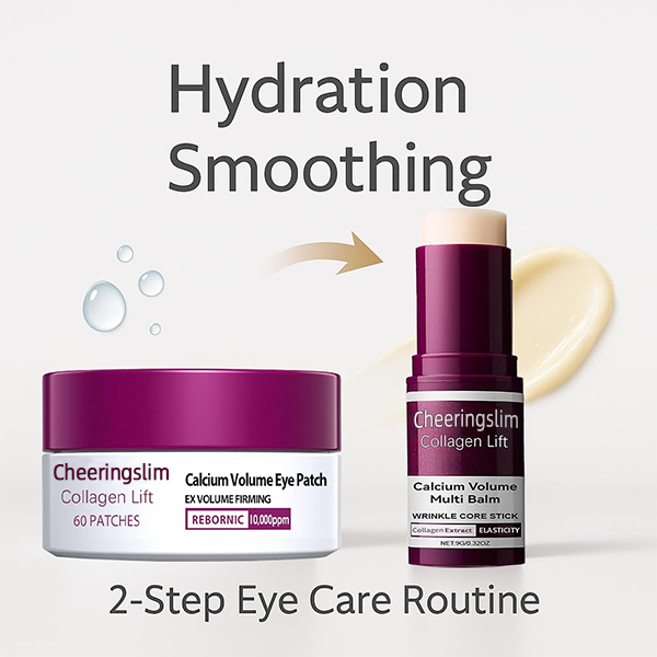 💗 LOVILDS Collagen Lift Eye Balm Stick + Eye Patch Set