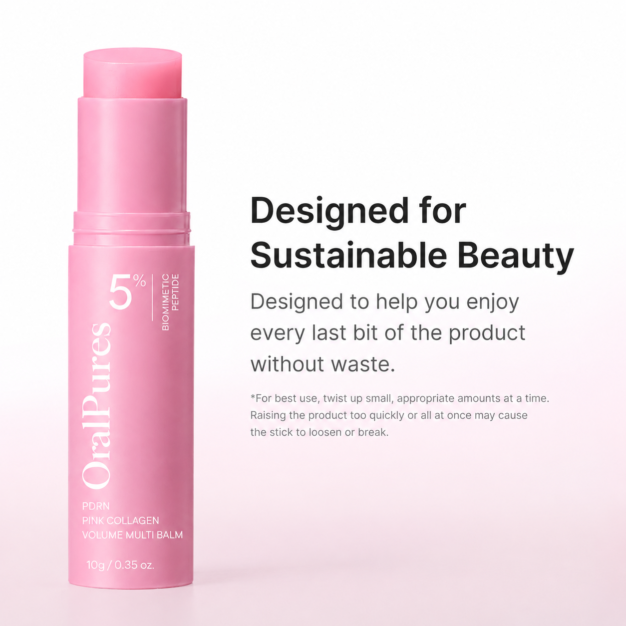 🔥LAST DAY 60% OFF🎁 OralPures Korean PDRN Pink Collagen Volume Multi Balm