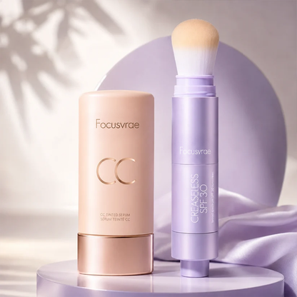 Summer Skin Perfecting Duo | Tinted Complexion Serum + SPF 30 Smoothing Powder