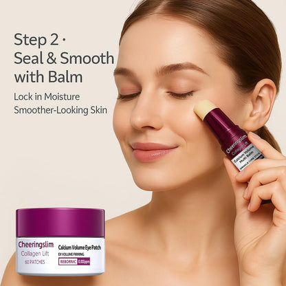 💗 LOVILDS Collagen Lift Eye Balm Stick + Eye Patch Set