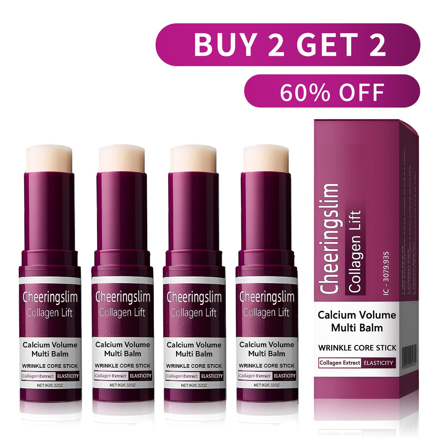 💗 LOVILDS Collagen Lift Eye Balm Stick + Eye Patch Set