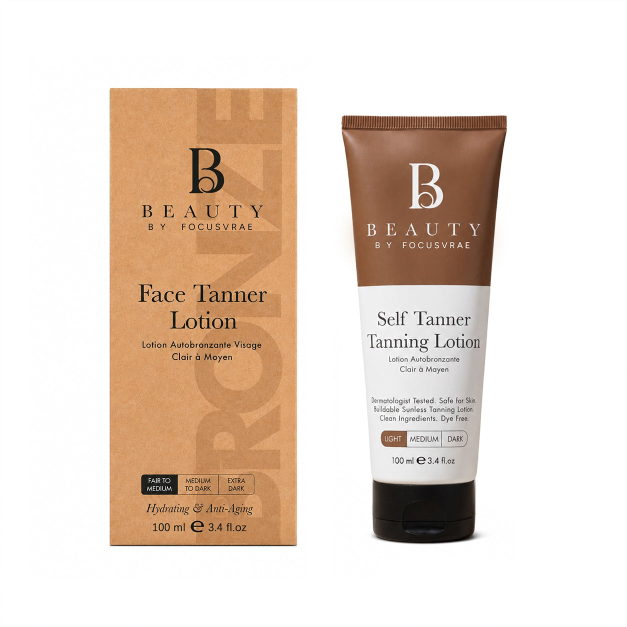 🔥Up to 75% OFF Focusvrae® Hydrating Sunless Tanning Loti 🌞No Orange, Streak-Free Glow