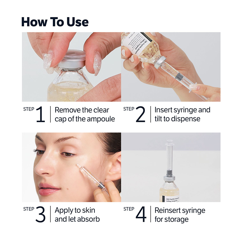 🎄Early Christmas Sales 50% OFF:Korean Silk Lifting Peptide Ampoule