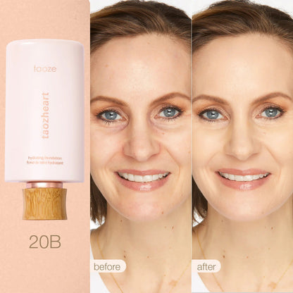 Final 3 hours 75% off Limited Time BOGO Free Hydrating Foundation🔥 & BrushFull Coverage Base +Free Buffing Brush